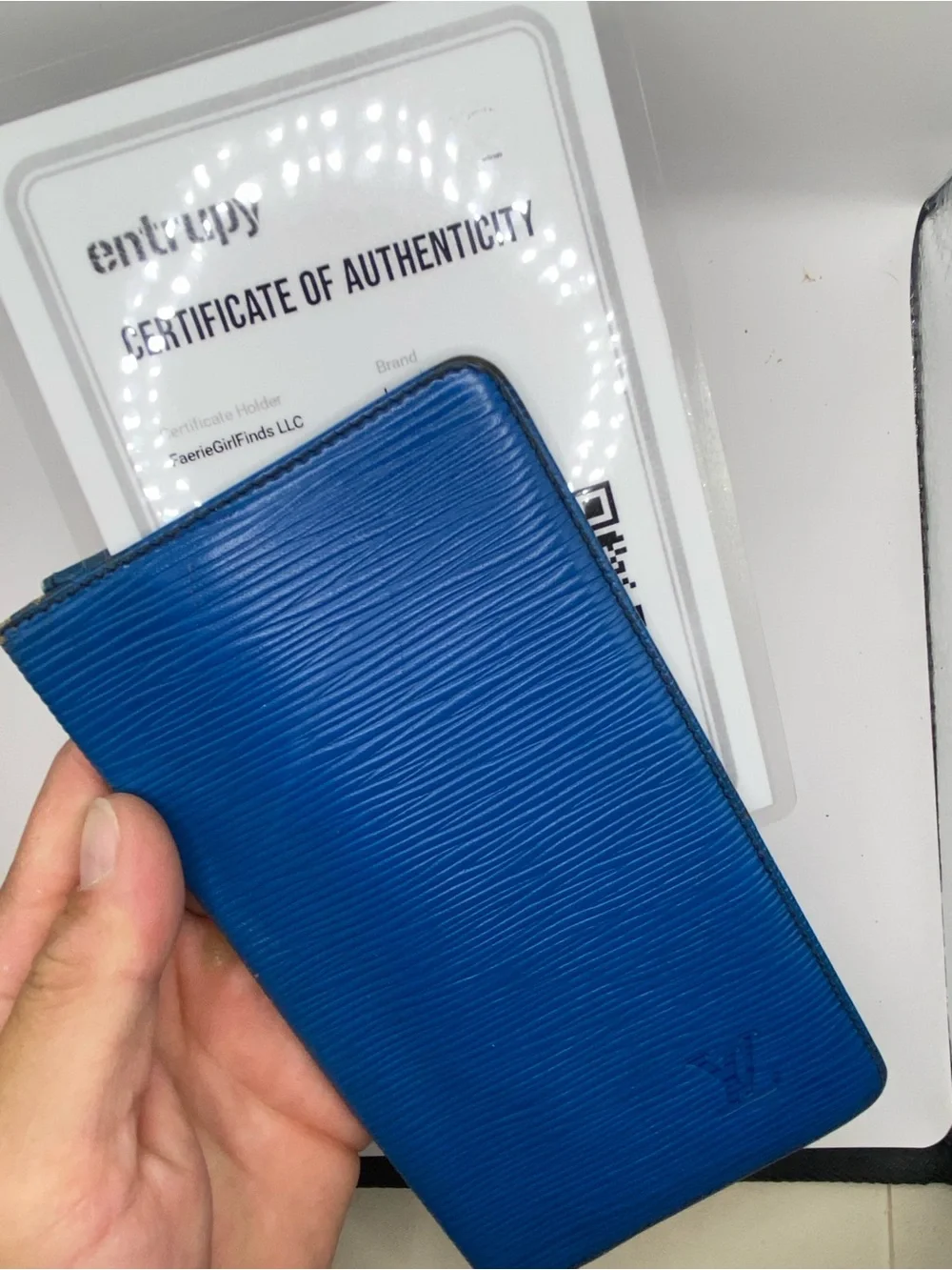 Louis Vuitton Epi Leather Long Card Holder
